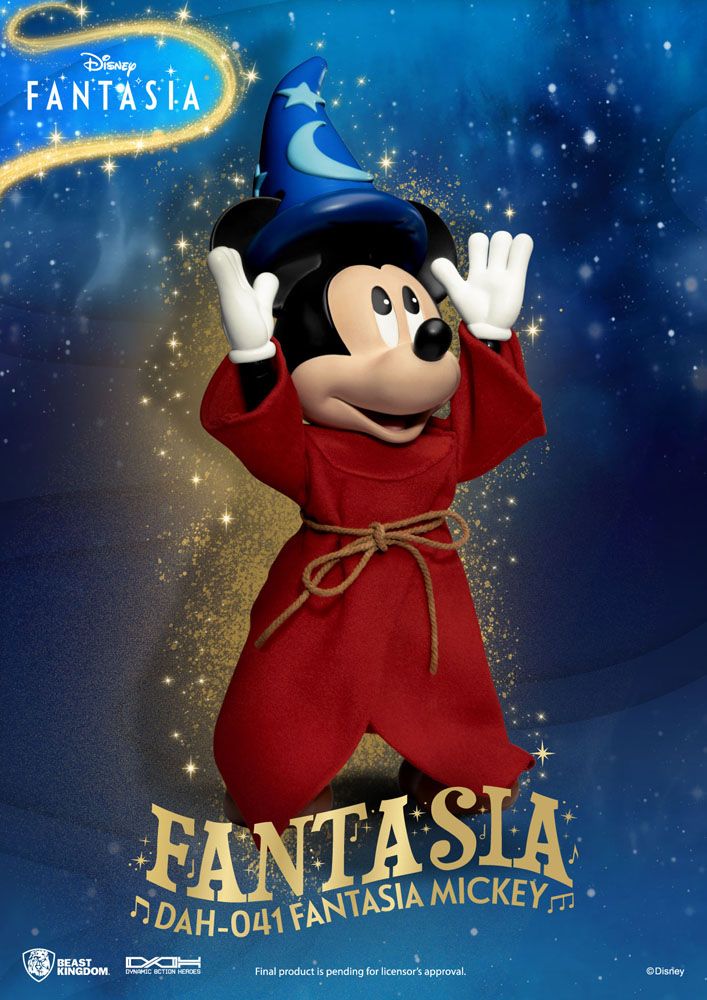 Disney Classic figurine Dynamic Action Heroes 1/9 Mickey Fantasia 21 cm