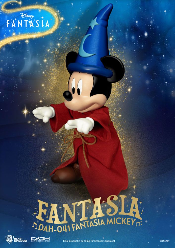 Disney Classic figurine Dynamic Action Heroes 1/9 Mickey Fantasia 21 cm