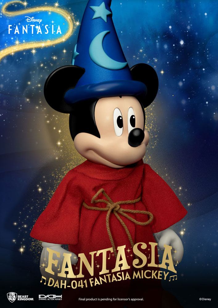 Disney Classic figurine Dynamic Action Heroes 1/9 Mickey Fantasia 21 cm