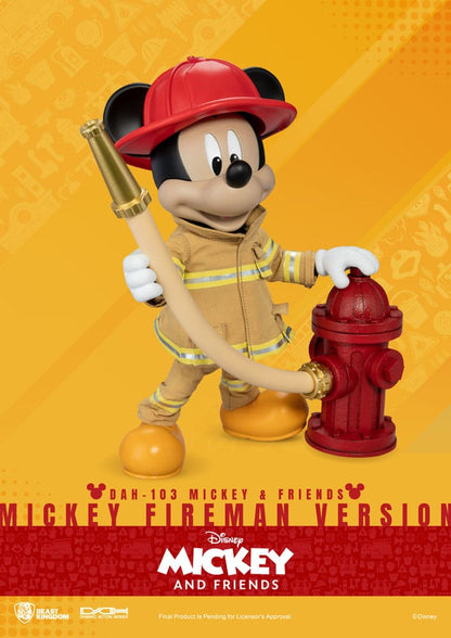 Mickey & Friends figurine Dynamic Action Heroes 1/9 Mickey Fireman Ver. 24 cm