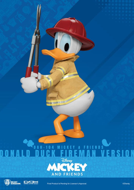 Mickey & Friends : Donald Duck Fireman Ver. 24 cm Dynamic Action Heroes