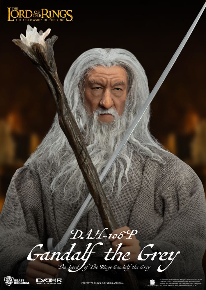 Le Seigneur des Anneaux figurine Dynamic Action Heroes 1/9 Gandalf le Gris 21 cm