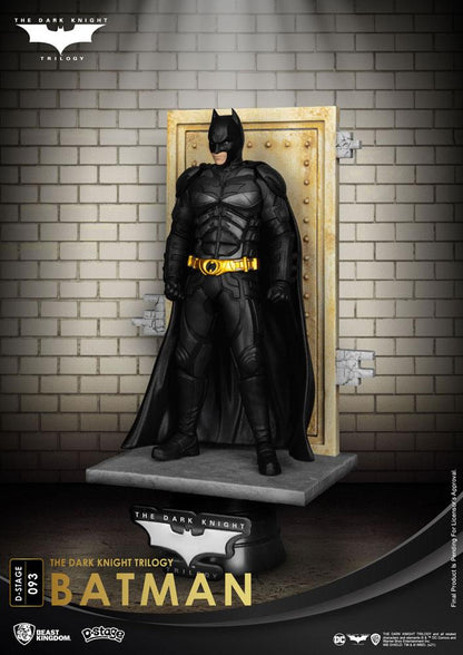 The Dark Knight Trilogy Batman diorama PVC D-Stage