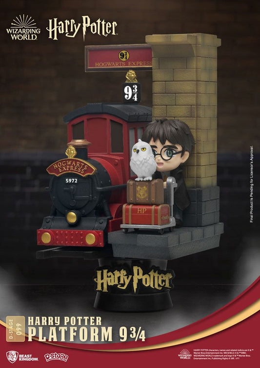 Harry Potter diorama PVC D-Stage Platform 9 3/4 New Version 15 cm