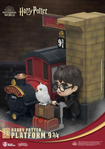 Harry Potter diorama PVC D-Stage Platform 9 3/4 New Version 15 cm