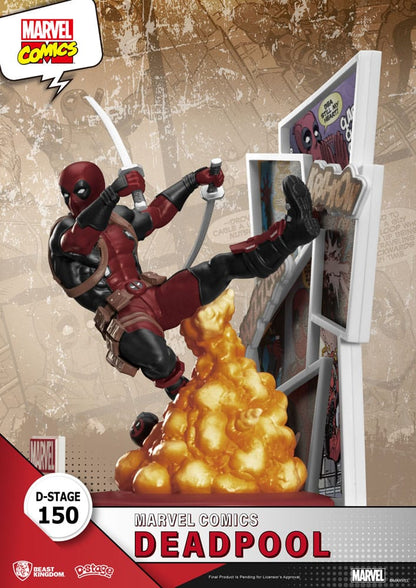 Marvel diorama PVC D-Stage Deadpool 16 cm