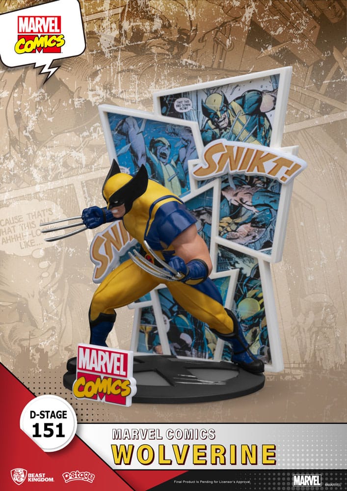 Marvel diorama PVC D-Stage Wolverine 16 cm