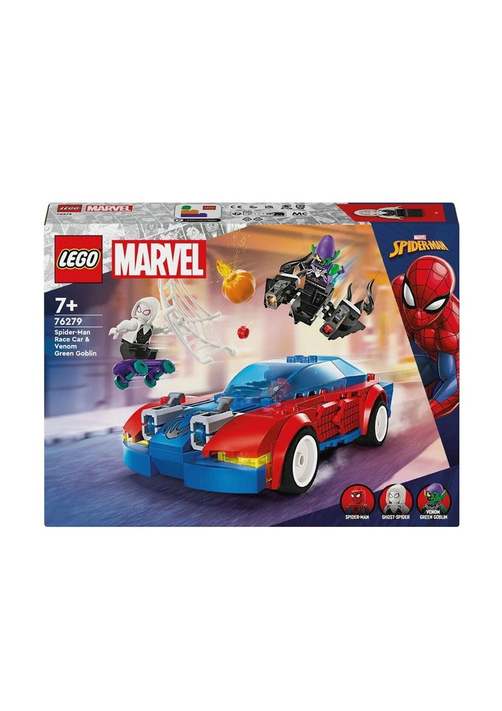 LEGO 76279 - La voiture de course de Spider-Man contre le Bouffon Vert venomisé