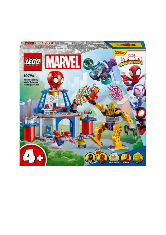 LEGO 10794 - Le QG des lanceurs de toile de l’équipe Spidey Spiderman