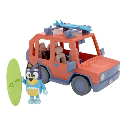 Bluey figurine et véhicule Bluey Family Cruiser