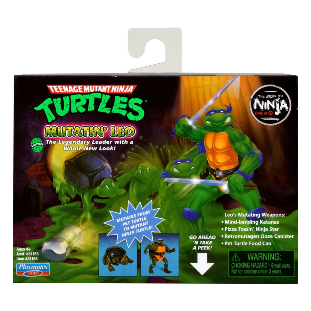 Tortues Ninja figurine Mutatin' Leonardo