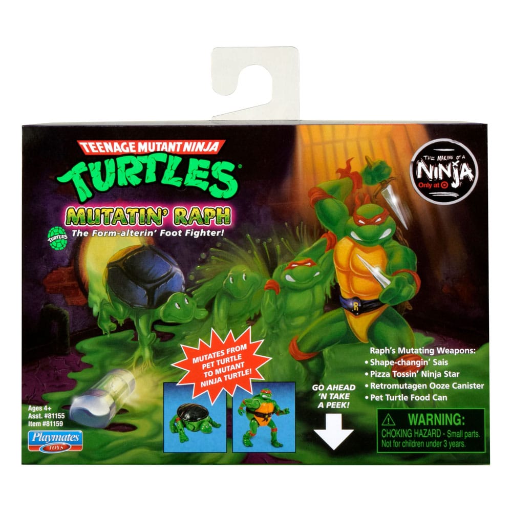 Tortues Ninja figurines Mutatin' Raphael