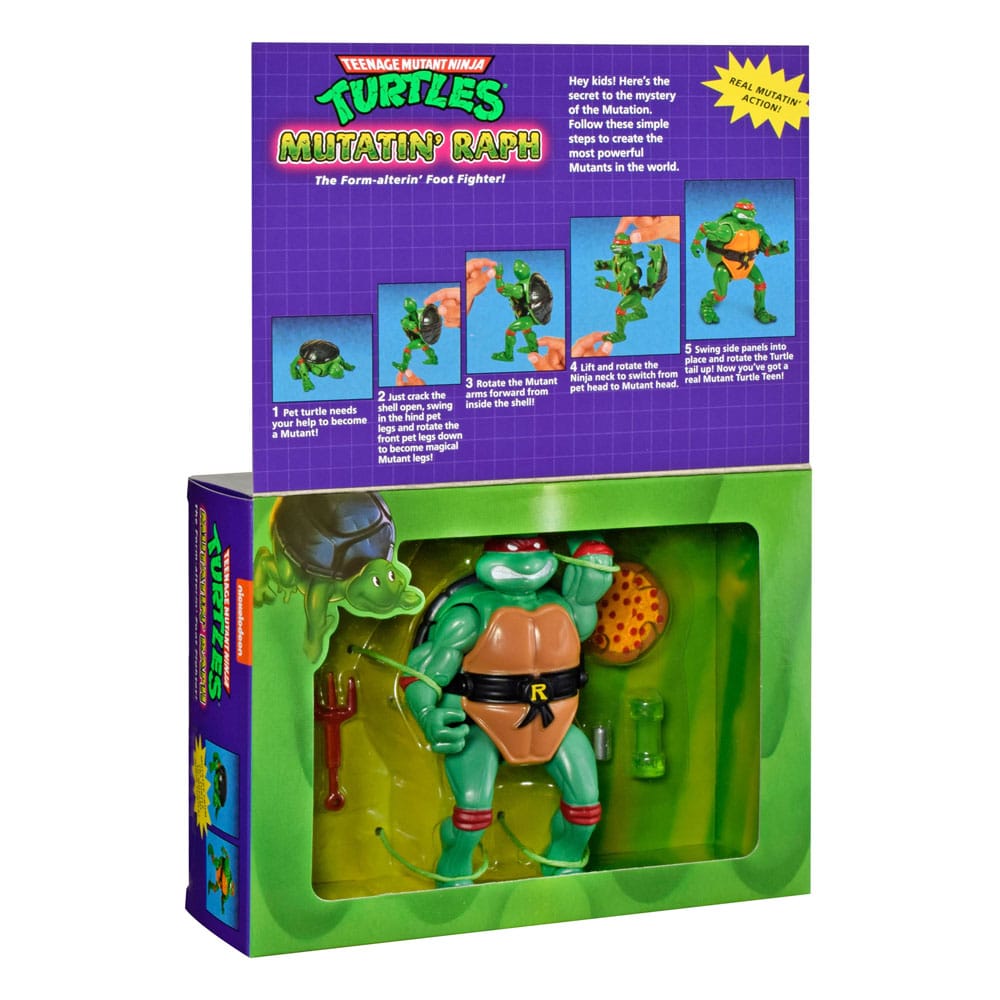 Tortues Ninja figurines Mutatin' Raphael