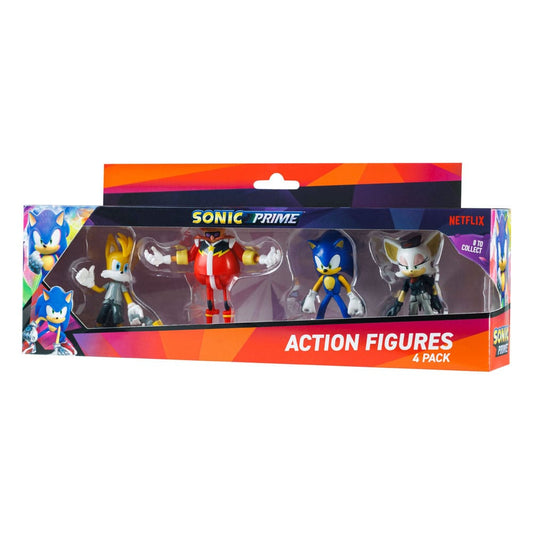 Sonic Prime figurine 4-Pack S1 7 cm