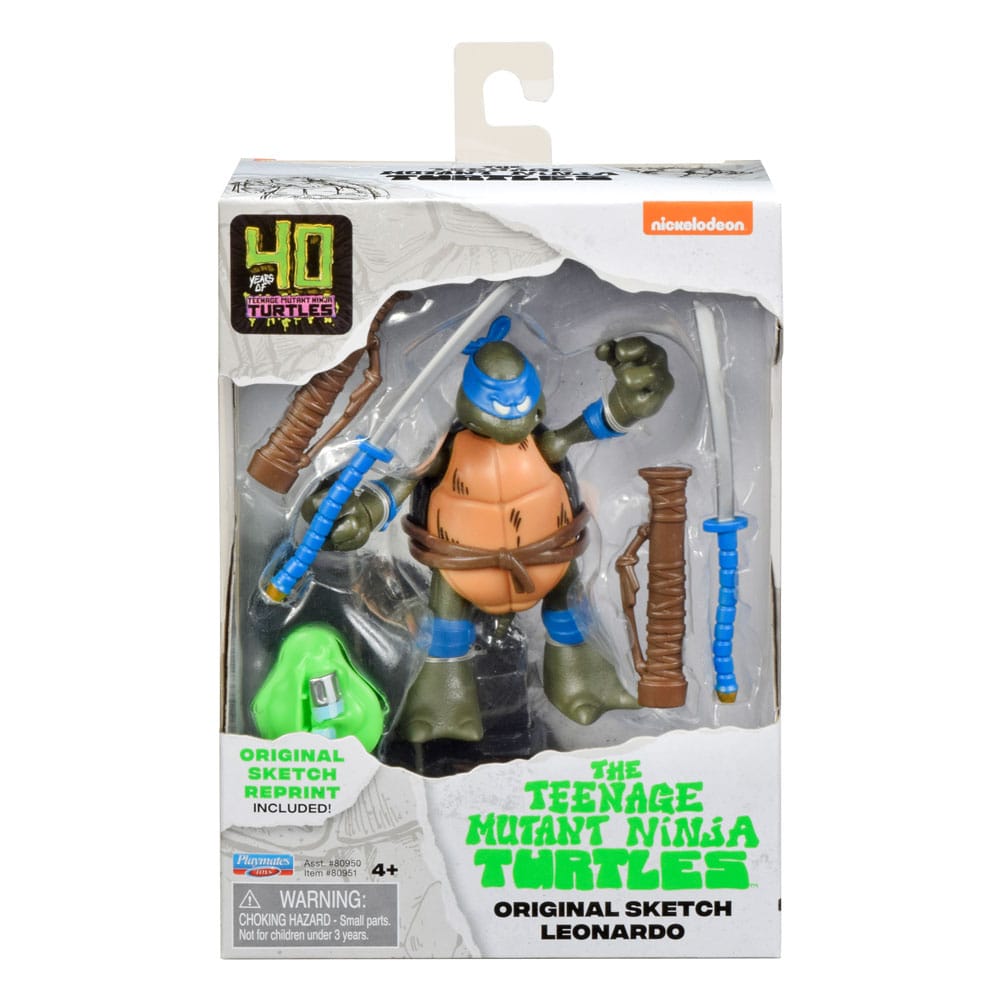 Tortues Ninja assortiment figurines 40th Anniversary