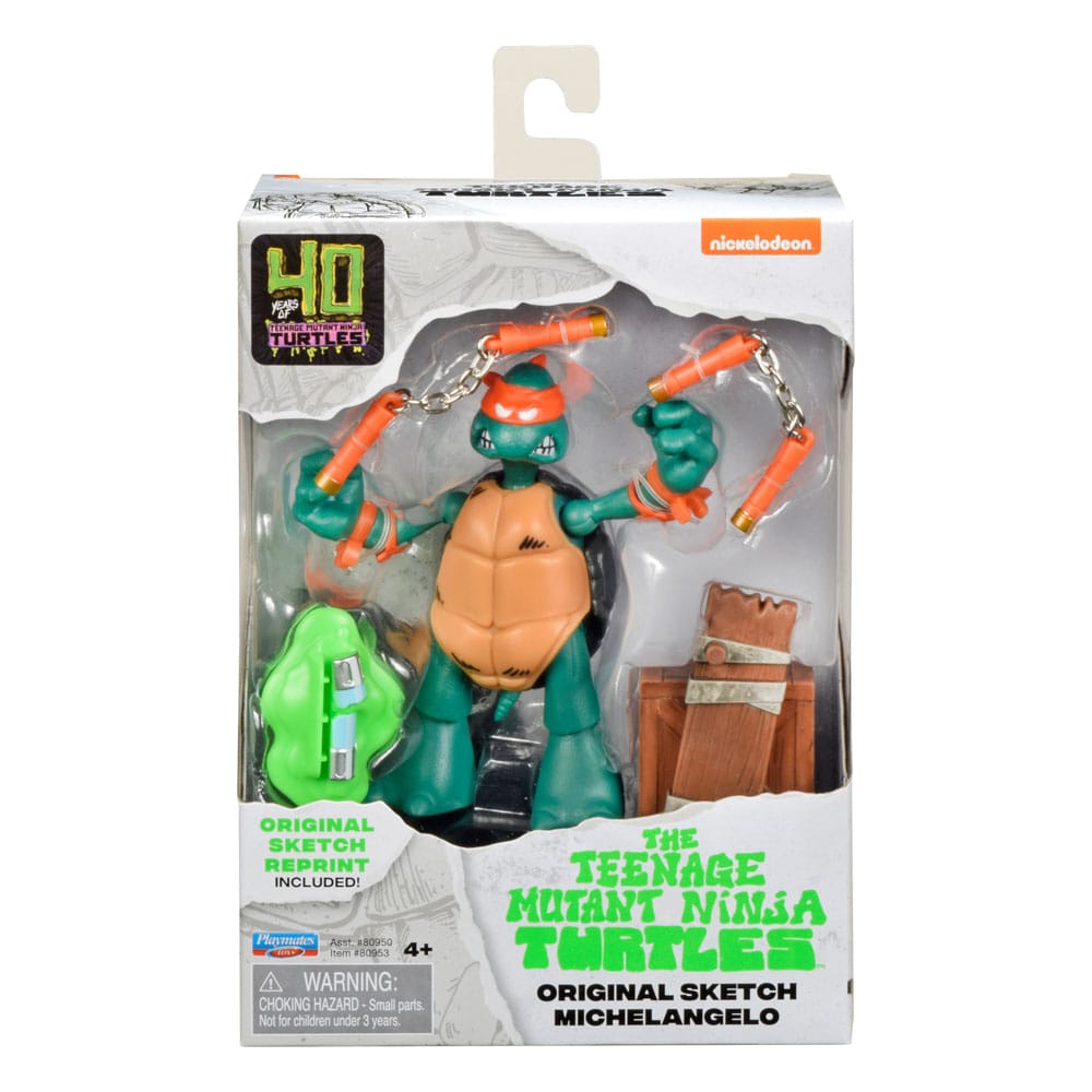 Tortues Ninja assortiment figurines 40th Anniversary