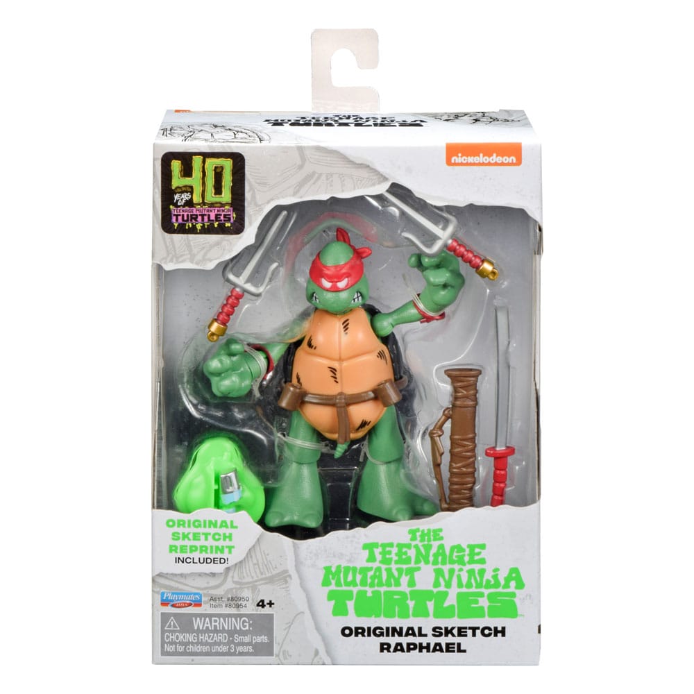 Tortues Ninja assortiment figurines 40th Anniversary