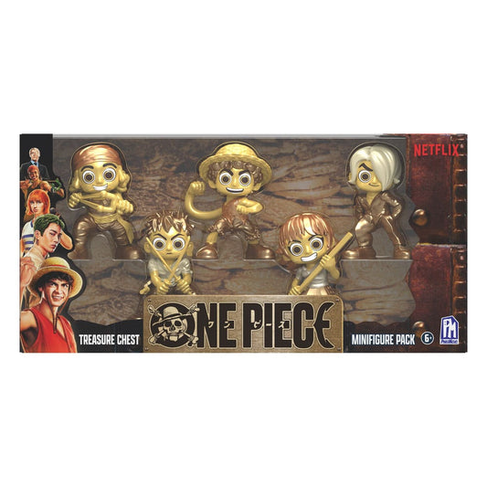 One Piece figurine Set Gold 6 cm