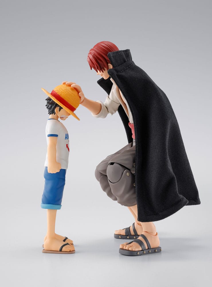 One Piece pack 2 figurines S.H.Figuarts Shanks & Monkey D. Luffy Childhood Ver.