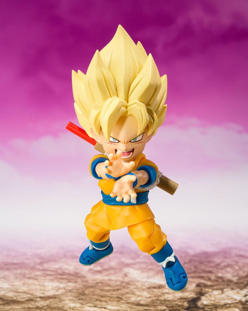 Dragon Ball figurine S.H.Figuarts Super Saiyan Son Goku (mini) Daima 8 cm