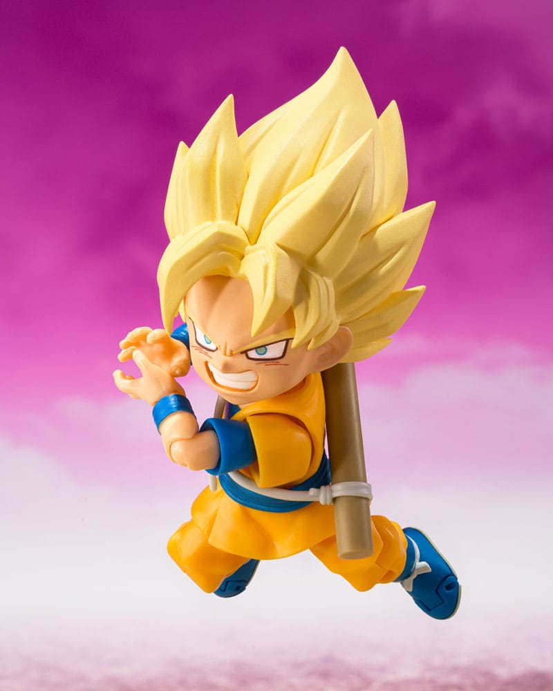 Dragon Ball figurine S.H.Figuarts Super Saiyan Son Goku (mini) Daima 8 cm