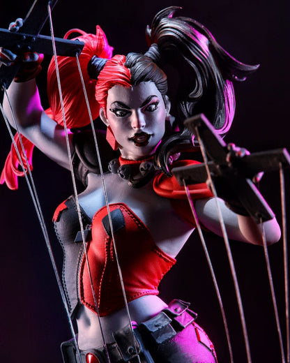 DC Comics Red, White & Black statuette 1/10 Harley Quinn by Emanuela Lupacchino 18 cm