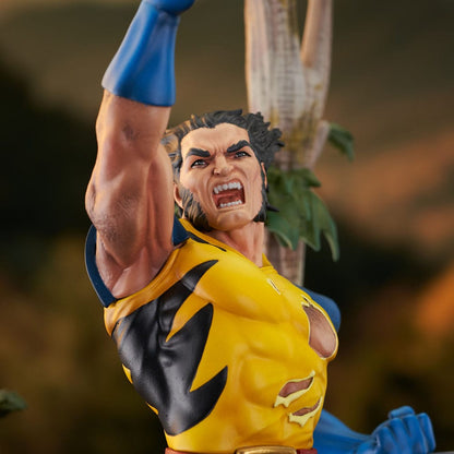 Marvel Gallery diorama 90's Comic Wolverine 28 cm