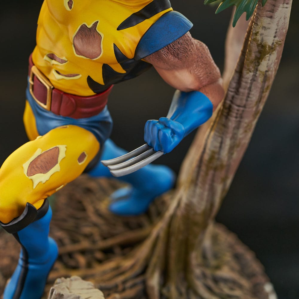 Marvel Gallery diorama 90's Comic Wolverine 28 cm