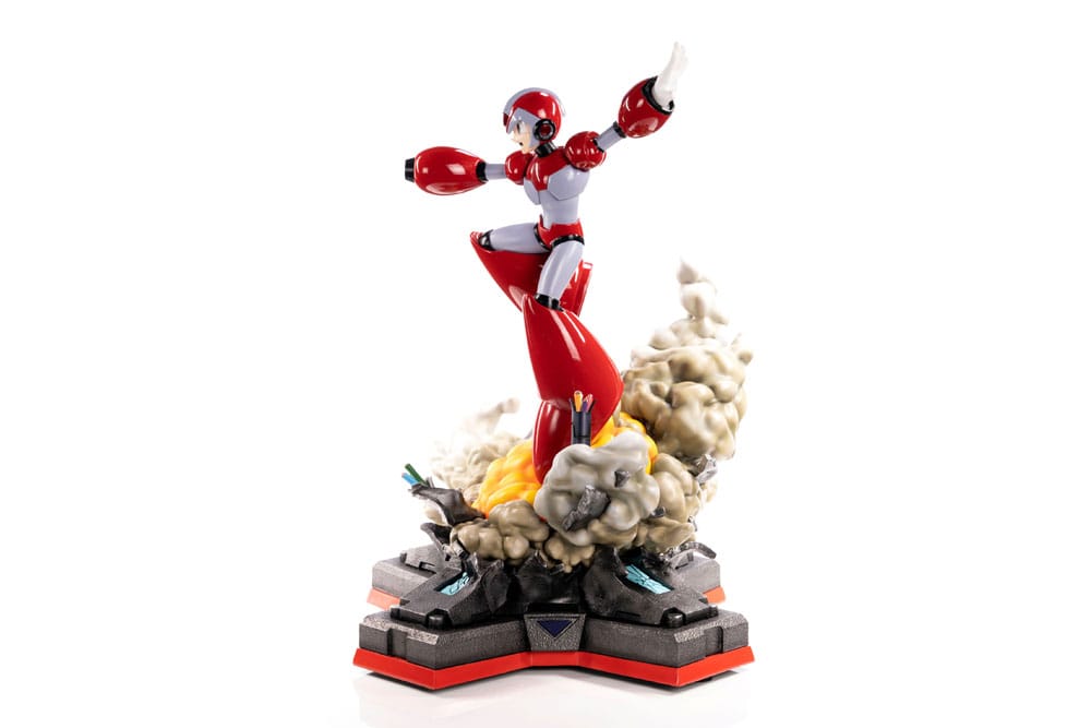 Mega Man X4 statuette X Finale Weapon Rising Fire 45 cm