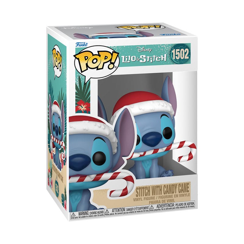 Disney POP! Vinyl figurine Holiday Stitch w/CC 9 cm