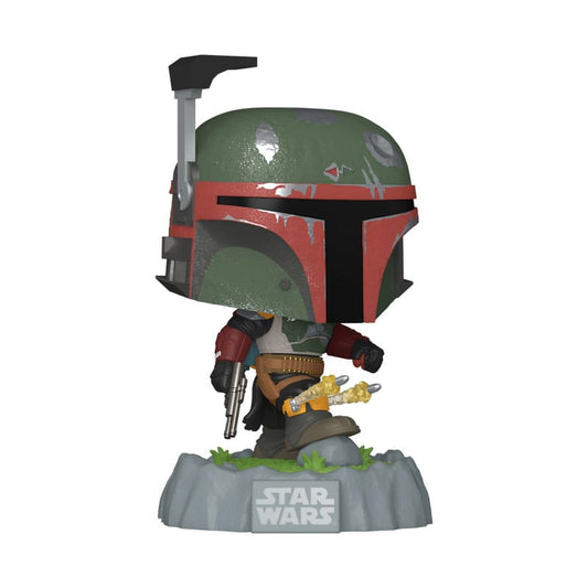 Star Wars: Fett Legacy POP! Vinyl figurine Boba Fett w/Rockets 9 cm