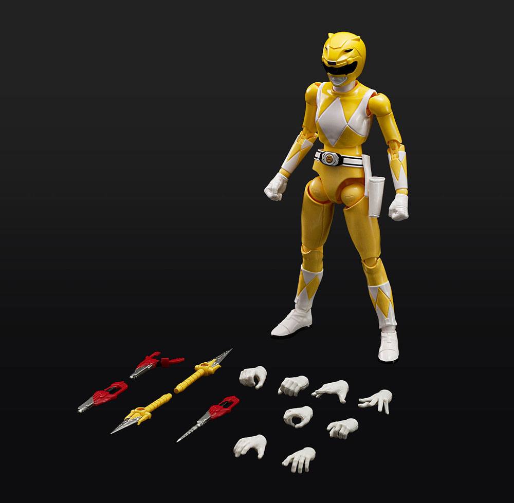 Power Rangers figurine Furai Model Kit Yellow Ranger 13 cm