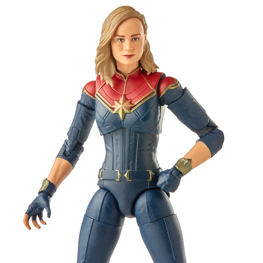 The Marvels Marvel Legends figurine Captain Marvel (BAF : Totally Awesome Hulk) 15 cm