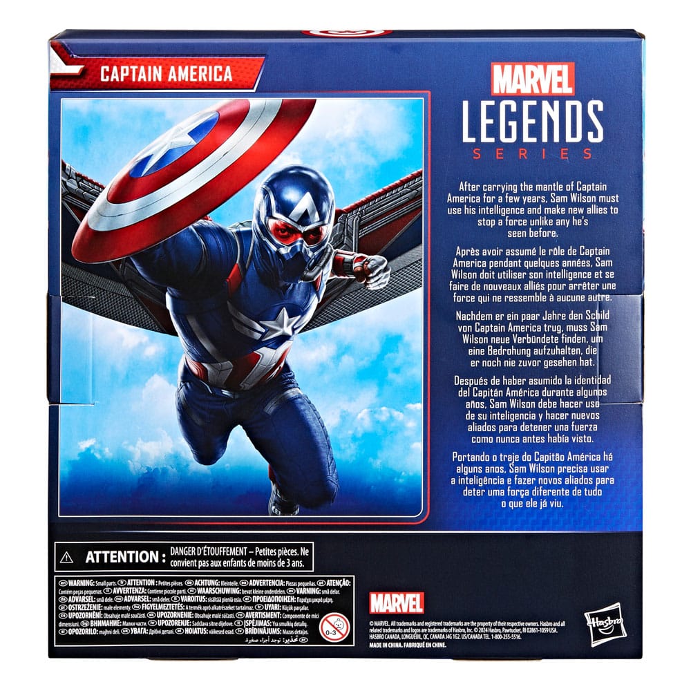 Captain America: Brave New World Marvel Legends figurine Captain America 15 cm