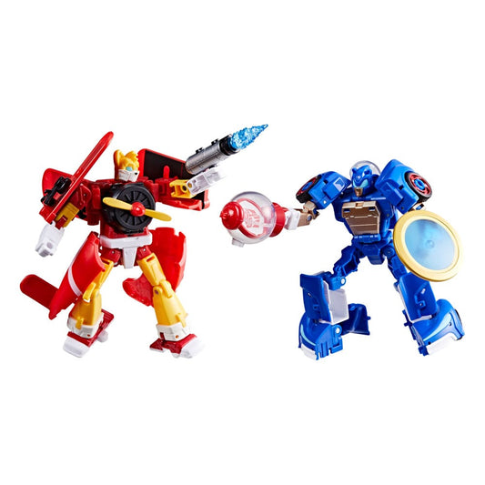 Sonic the Hedgehog x Transformers pack 2 figurines Wingtail & Blue Booster 13 cm