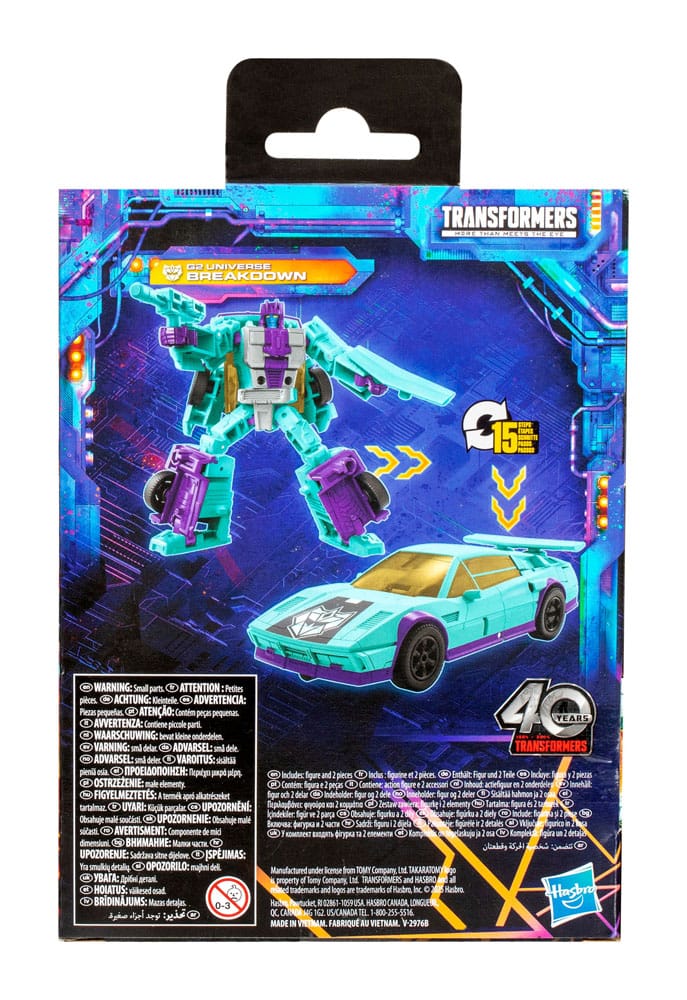 Transformers Generations Legacy United Deluxe Class figurine G2 Universe Breakdown 14 cm