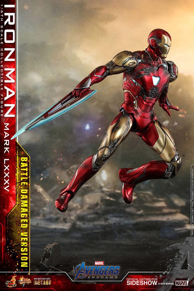 Avengers: Endgame figurine Movie Masterpiece Diecast 1/6 Iron Man Mark LXXXV (Battle Damaged Version) Special Edition 32 cm