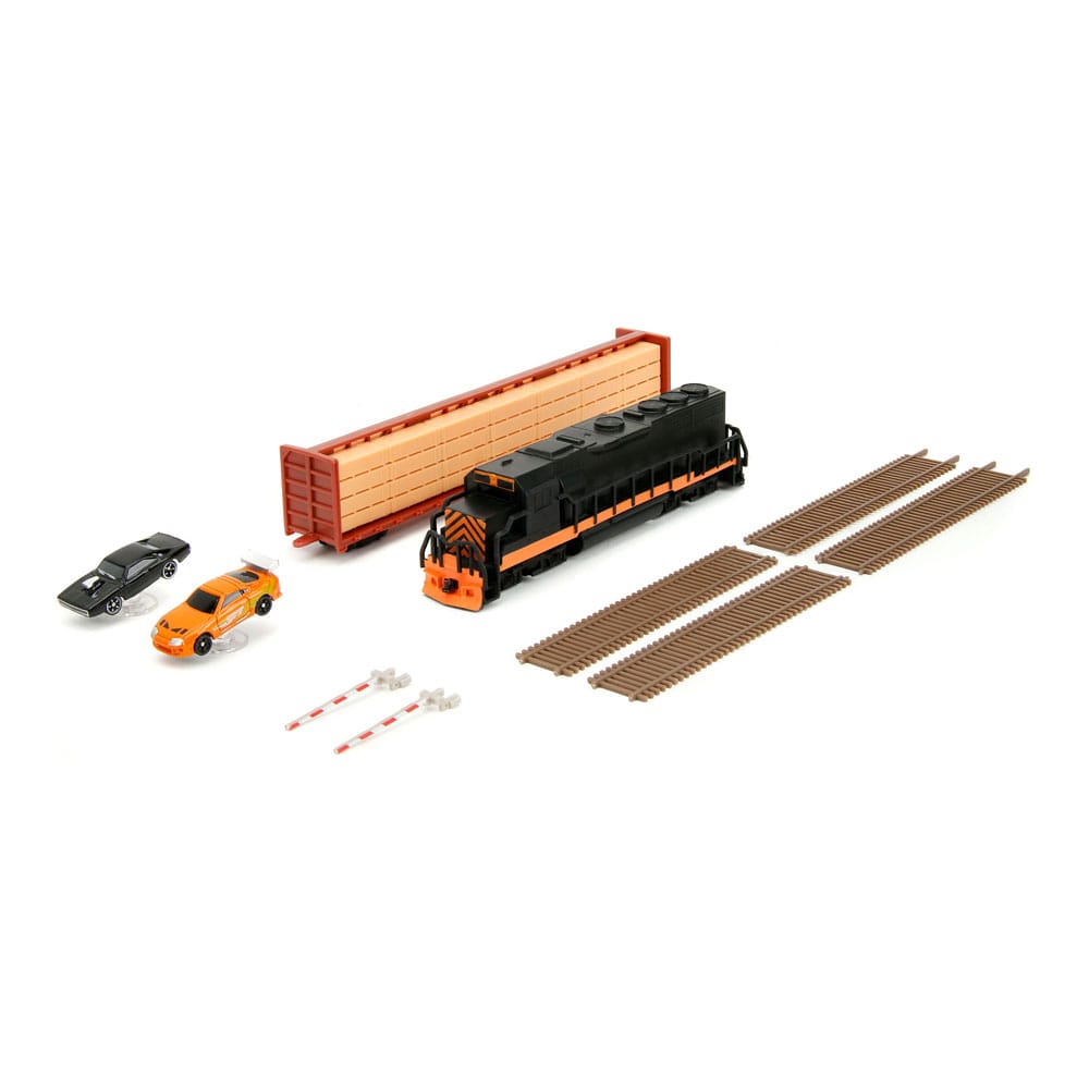 Fast & Furious diorama Nano Metalfigs Nano Scene Train Scene