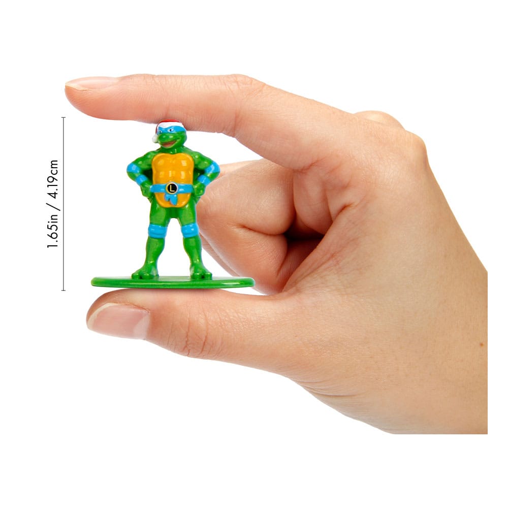 Tortues Ninja calendrier de l'avent figurines Diecast Nano Metalfigs Holiday 2024