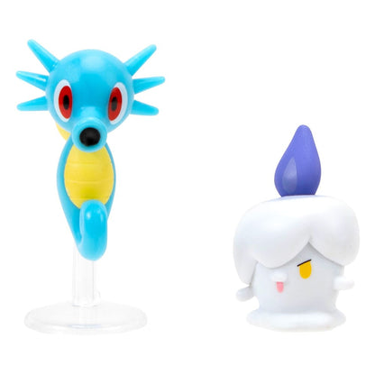 Pokémon pack 2 figurines Battle Figure Set Funécire, Hypotrempe