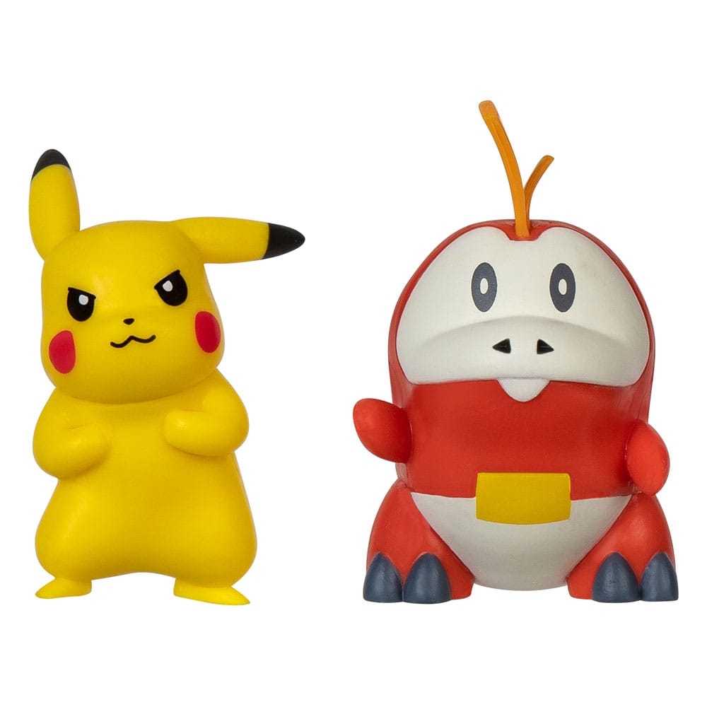 Pokémon Gen IX pack 2 figurines Battle Figure Pack Pikachu & Chochodile 5 cm