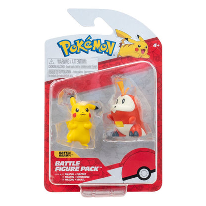 Pokémon Gen IX pack 2 figurines Battle Figure Pack Pikachu & Chochodile 5 cm