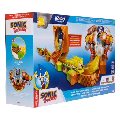 Sonic - The Hedgehog Playset Go Go Racers Launching ramps Deluxe