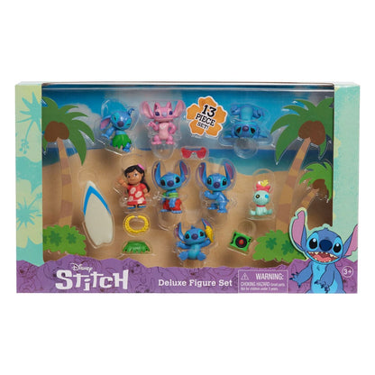 Lilo & Stitch pack 8 figurines Stitch Deluxe Figure Set 7 cm