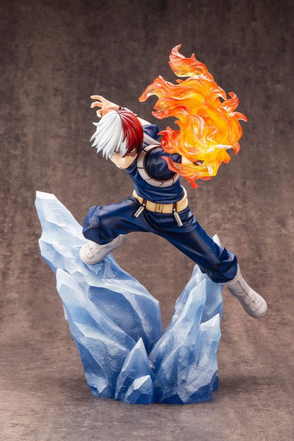 My Hero Academia statuette PVC ARTFXJ 1/8 Shoto Todoroki Ver. 2 Bonus Edition 26 cm