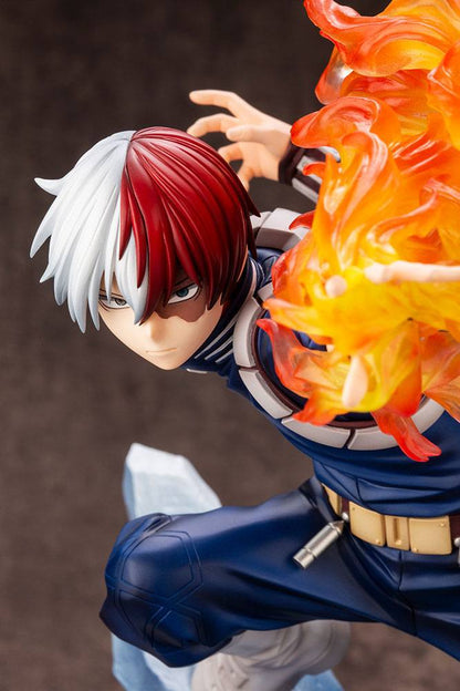 My Hero Academia statuette PVC ARTFXJ 1/8 Shoto Todoroki Ver. 2 Bonus Edition 26 cm