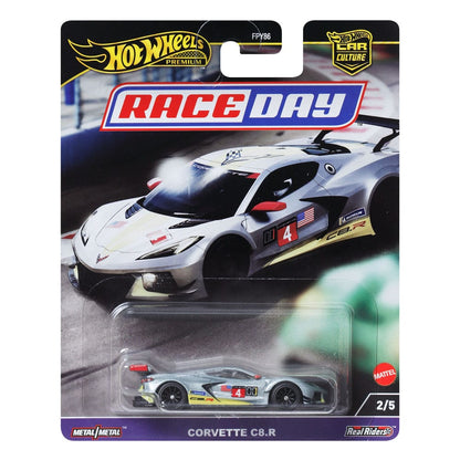 Hot Wheels Premium assortiment véhicules métal 1/64 976D Race Day