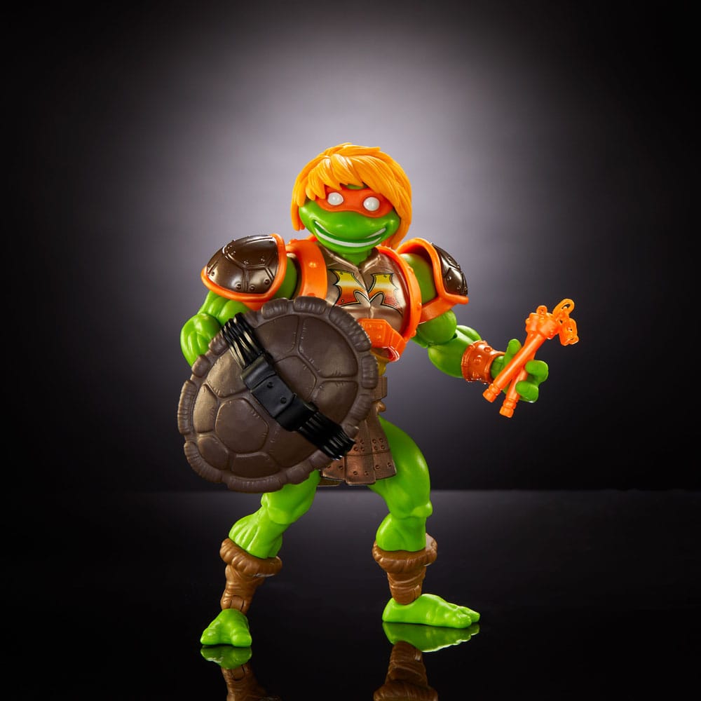 MOTU x TMNT: Turtles of Grayskull figurine Michelangelo 14 cm