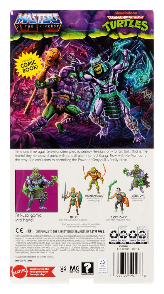 MOTU x TMNT: Turtles of Grayskull figurine Skeletor 14 cm