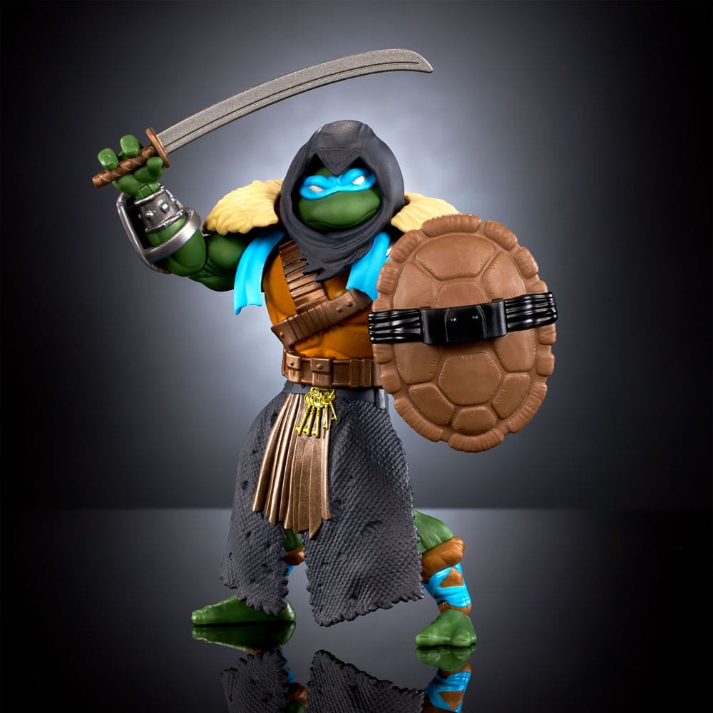 MOTU x TMNT: Turtles of Grayskull figurine Stealth Armor Leonardo 14 cm